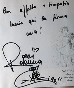 Rosanna Rocci - Autogramm